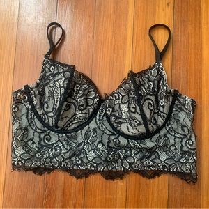 Lightly Lined F21 Lace Bra Top